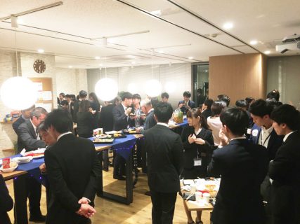 新入社員の交流のためのイベントを開催しています！