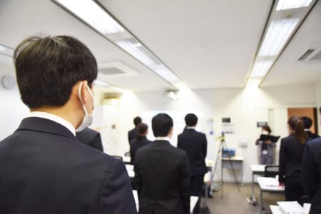 【新卒初日】3か月間の研修、その前に…？20年卒新入社員の入社式に潜入！