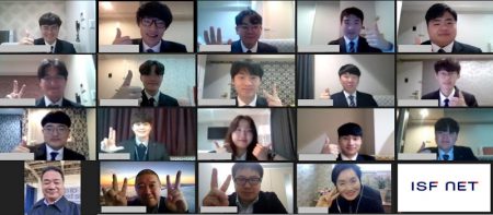 韓国の提携大学から アイエスエフネットへ！