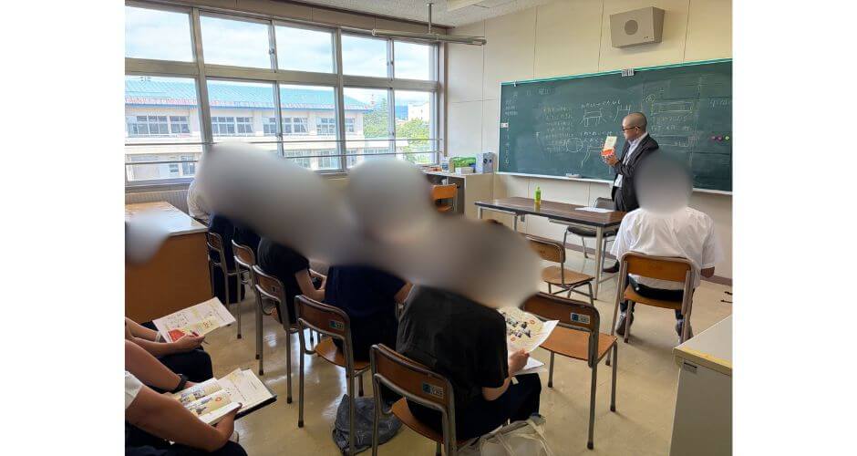 盛岡みたけ支援学校高等部 進路学習会の様子
